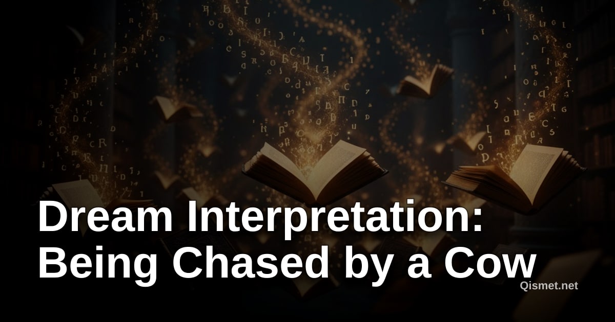 Dream Interpretation: Being Chased by a Cow