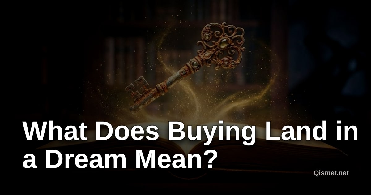 What Does Buying Land in a Dream Mean?