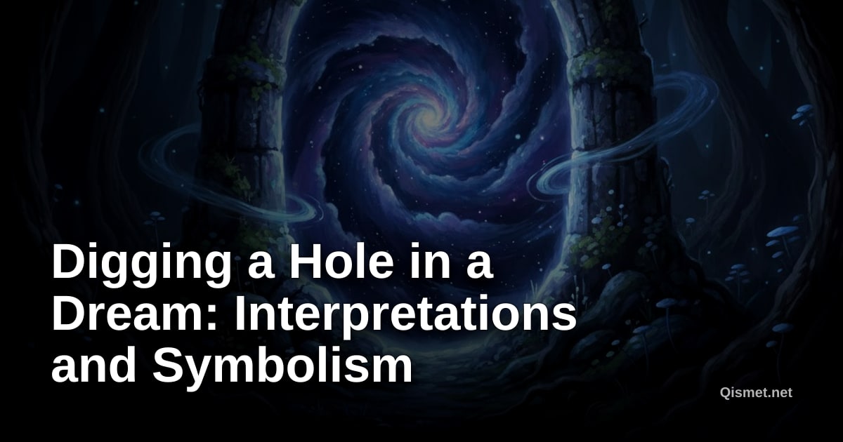 Digging a Hole in a Dream: Interpretations and Symbolism