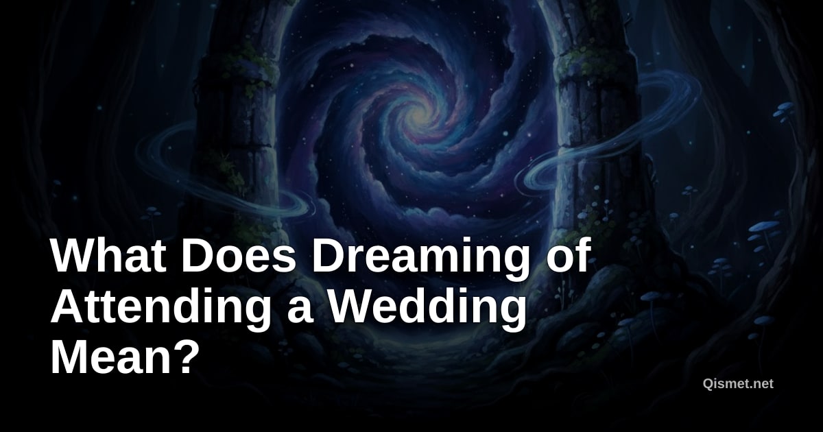 What Does Dreaming of Attending a Wedding Mean?