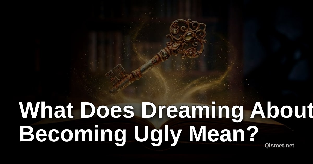 What Does Dreaming About Becoming Ugly Mean?
