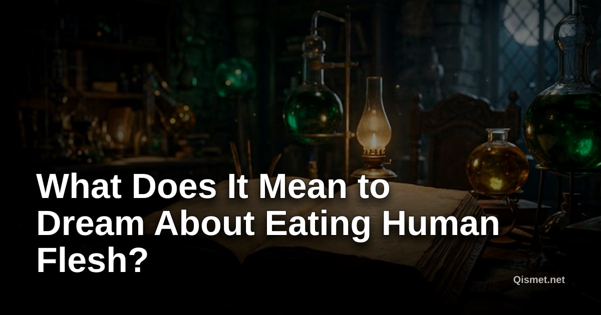 What Does It Mean to Dream About Eating Human Flesh?