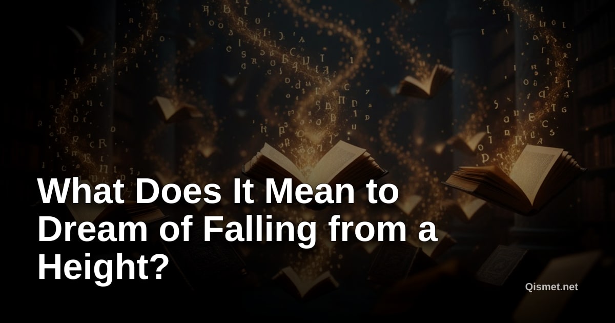 What Does It Mean to Dream of Falling from a Height?
