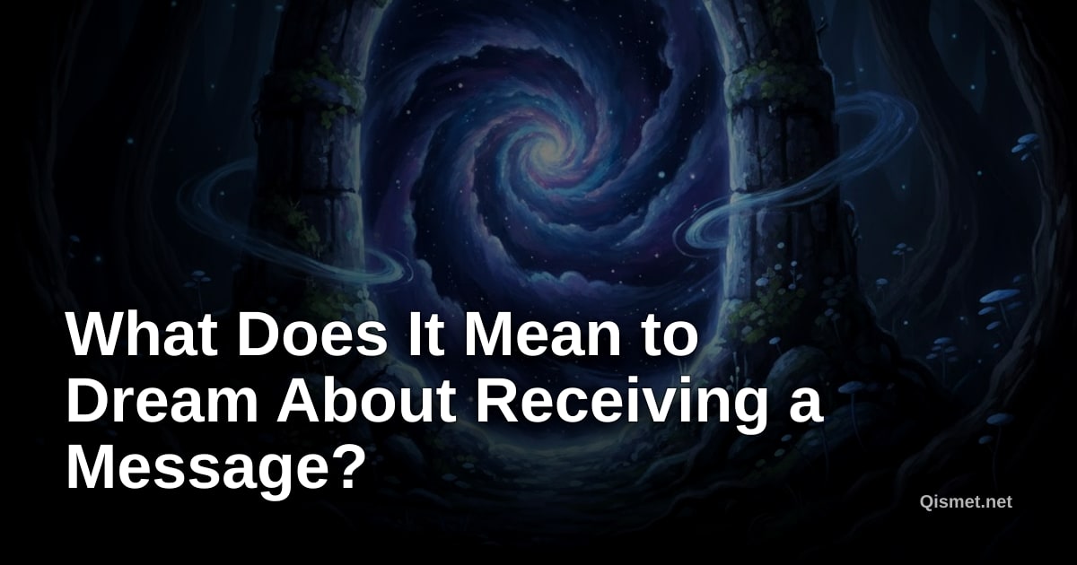 What Does It Mean to Dream About Receiving a Message?