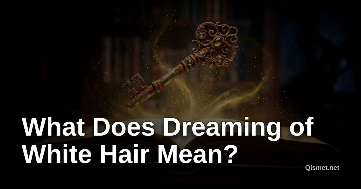 What Does Dreaming of White Hair Mean?