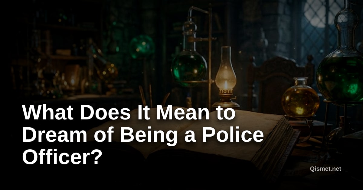 What Does It Mean to Dream of Being a Police Officer?