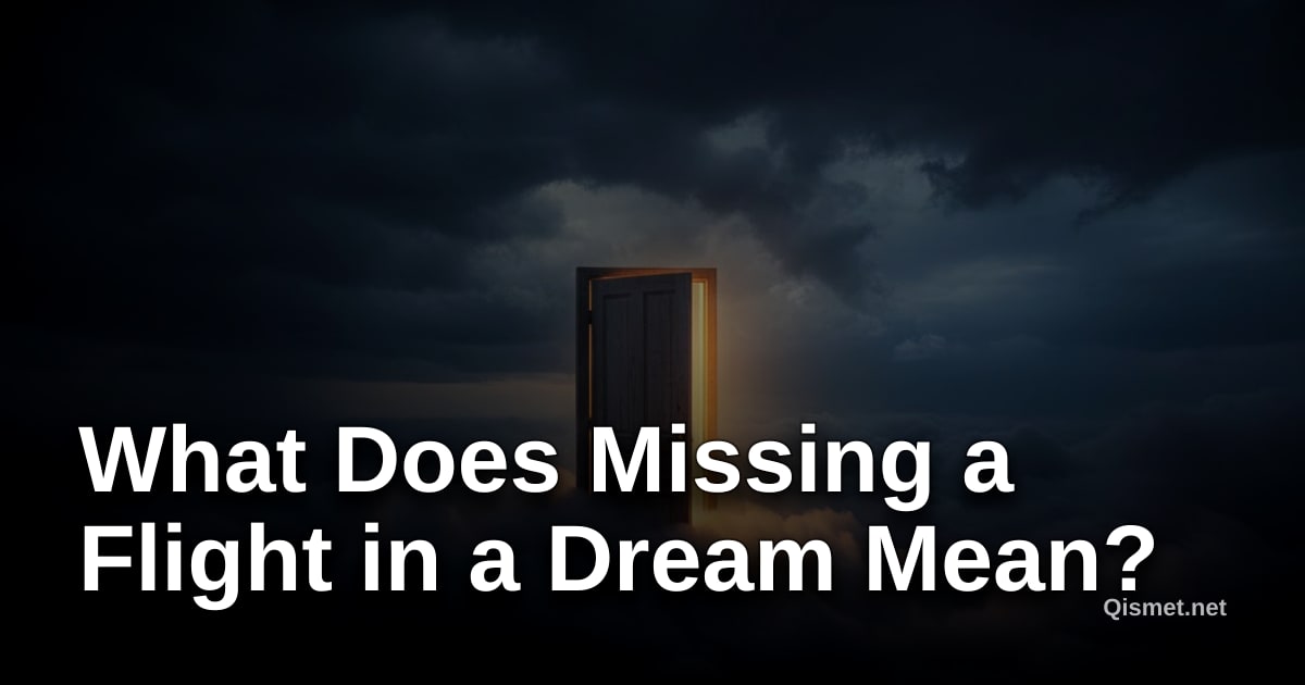 What Does Missing a Flight in a Dream Mean?