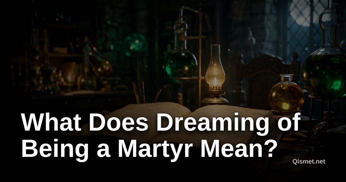 What Does Dreaming of Being a Martyr Mean?