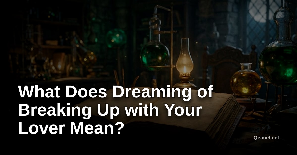 What Does Dreaming of Breaking Up with Your Lover Mean?