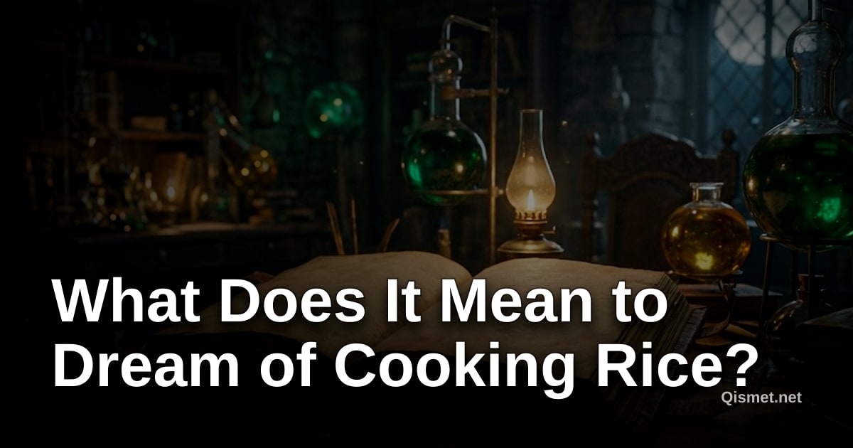 What Does It Mean to Dream of Cooking Rice?