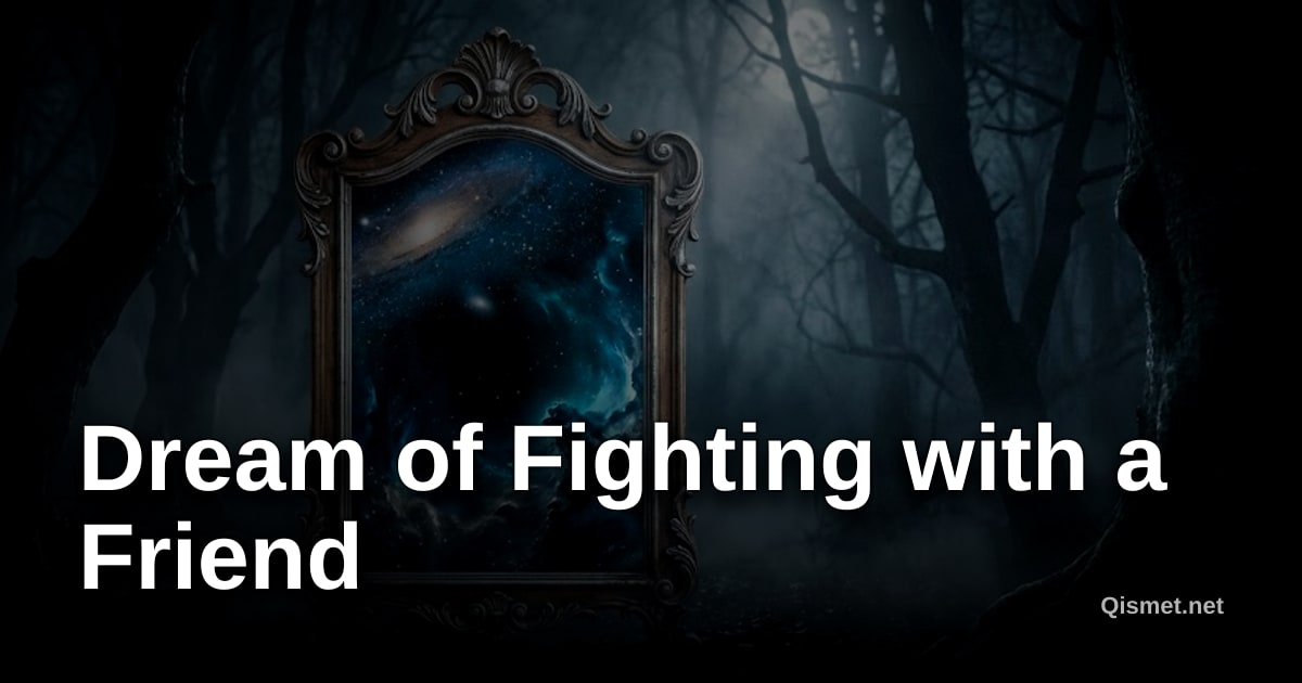 Dream of Fighting with a Friend