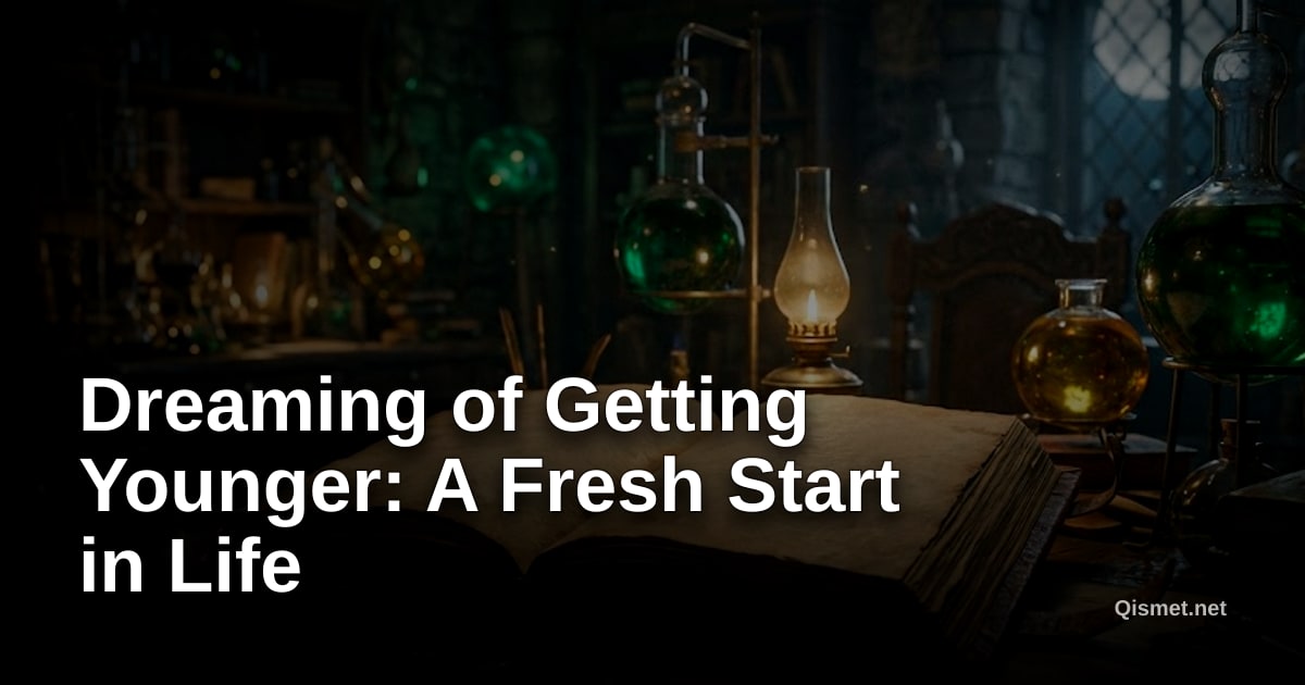 Dreaming of Getting Younger: A Fresh Start in Life