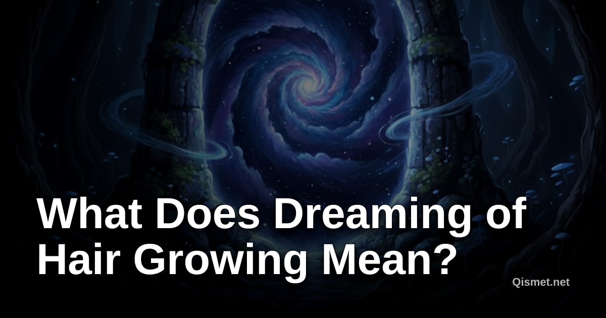 What Does Dreaming of Hair Growing Mean?