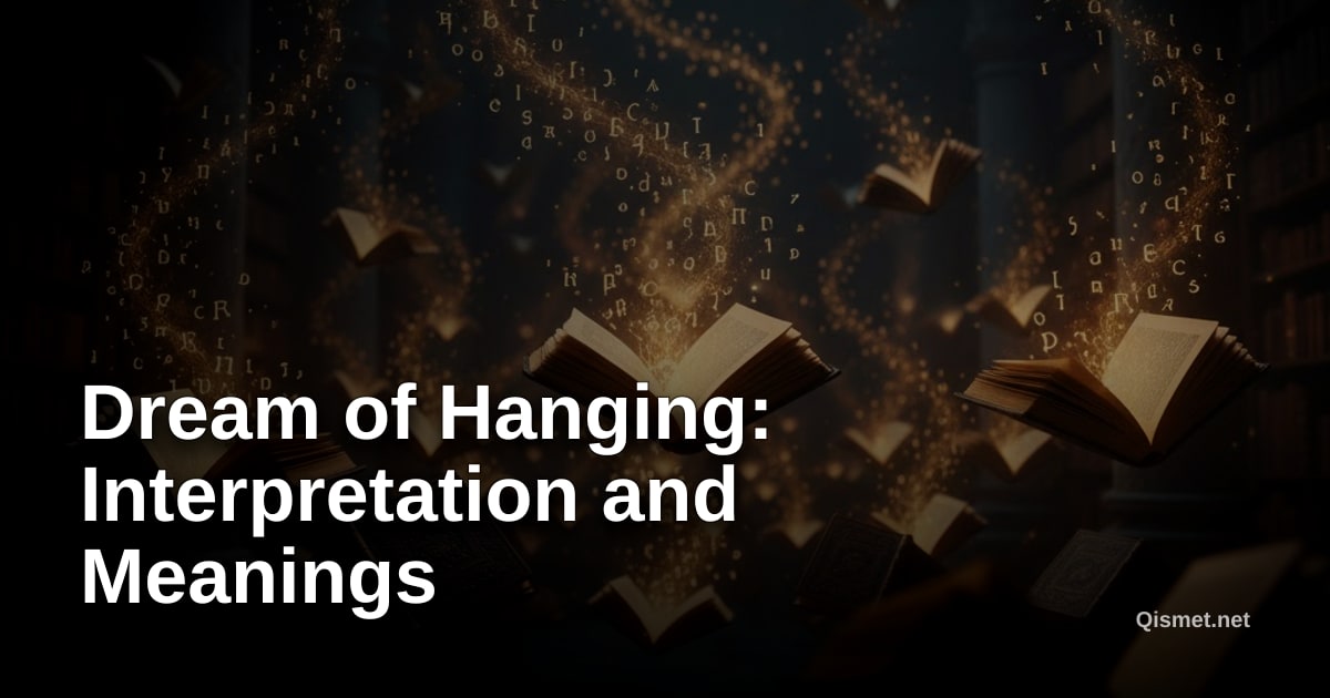 Dream of Hanging: Interpretation and Meanings