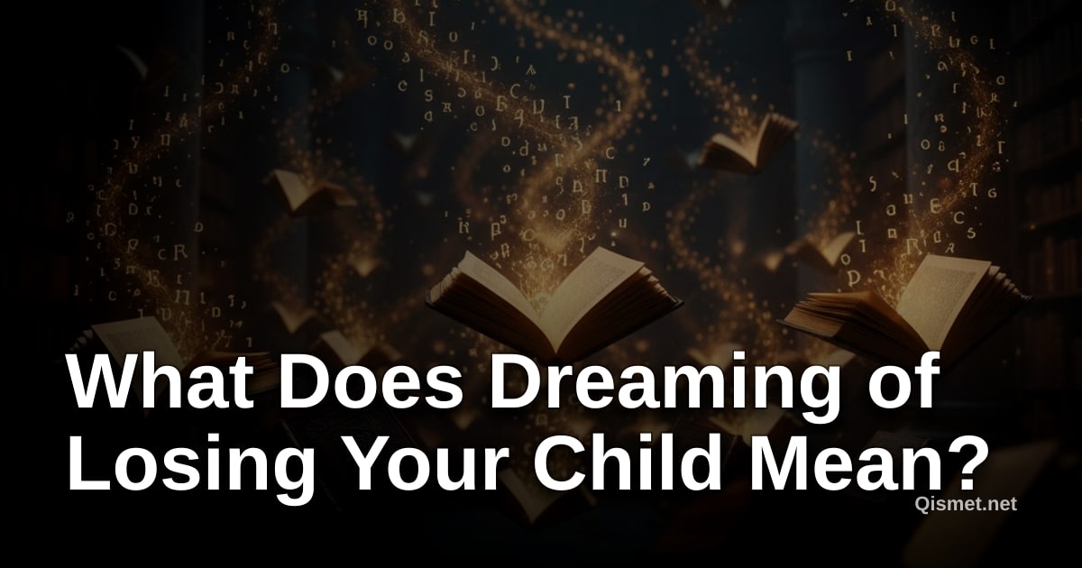What Does Dreaming of Losing Your Child Mean?