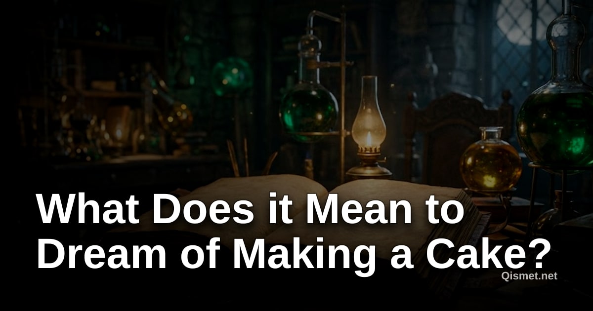 What Does it Mean to Dream of Making a Cake?