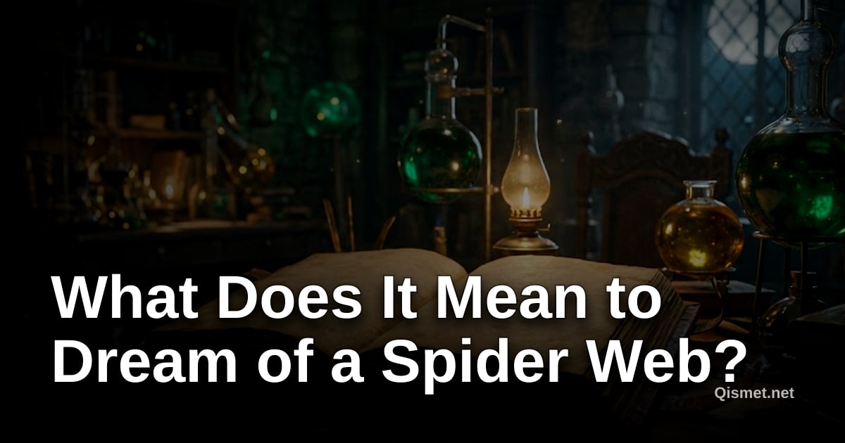 What Does It Mean to Dream of a Spider Web?