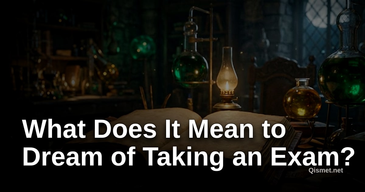 What Does It Mean to Dream of Taking an Exam?