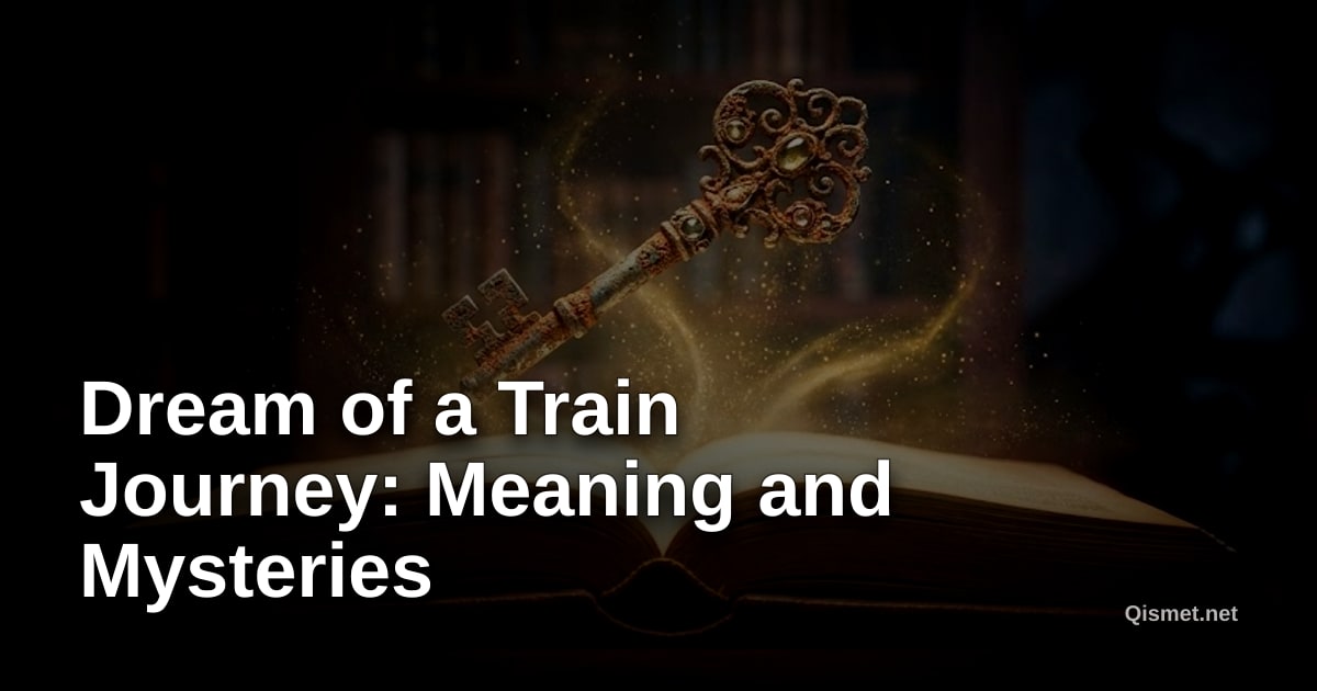 Dream of a Train Journey: Meaning and Mysteries