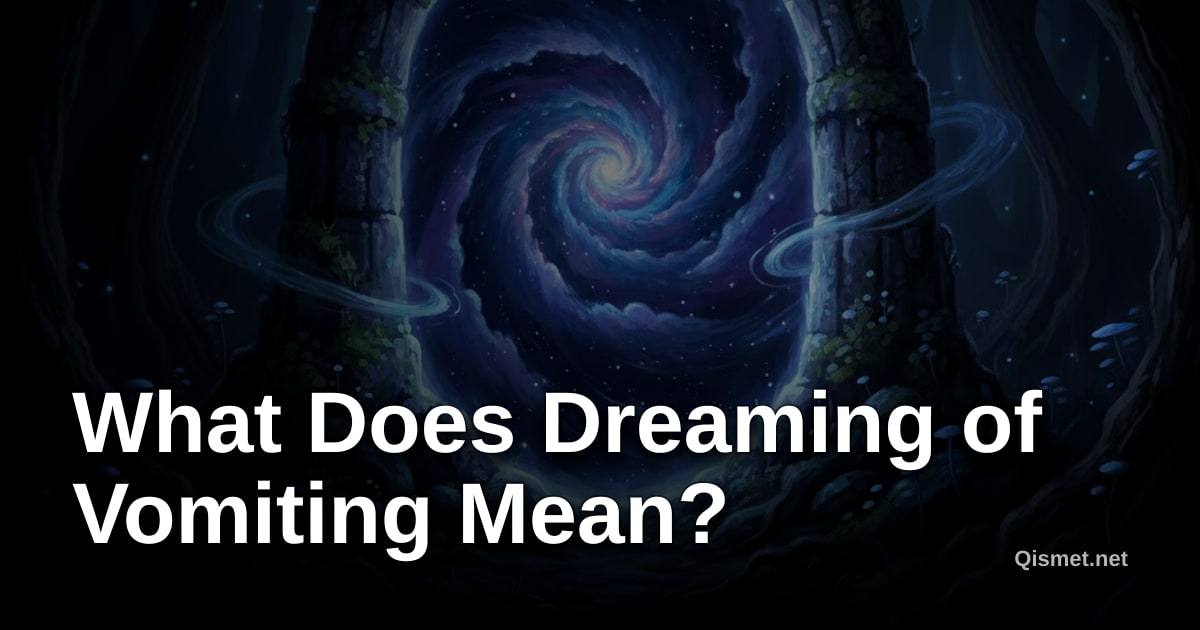 What Does Dreaming of Vomiting Mean?