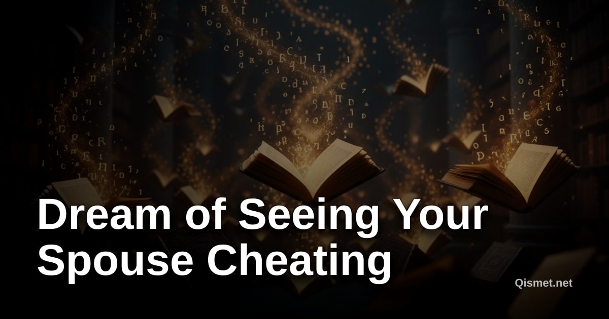 Dream of Seeing Your Spouse Cheating