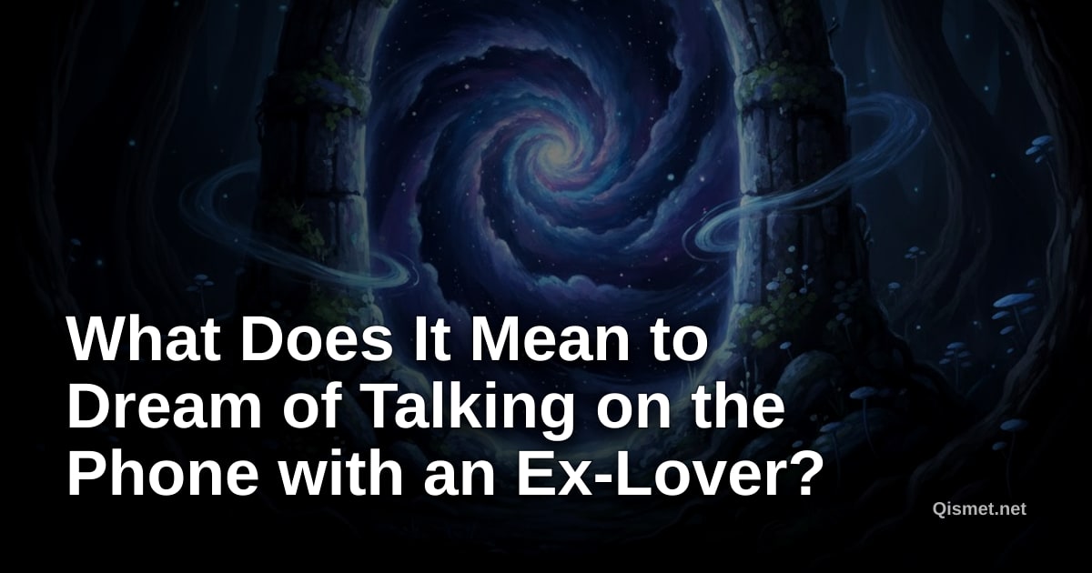 What Does It Mean to Dream of Talking on the Phone with an Ex-Lover?