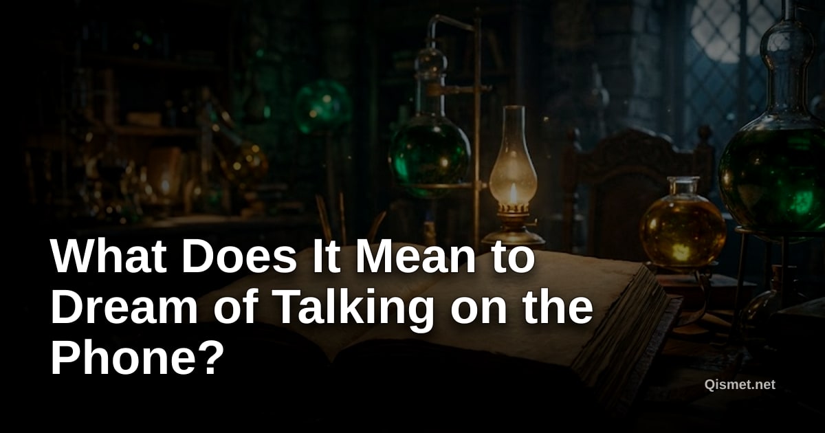 What Does It Mean to Dream of Talking on the Phone?
