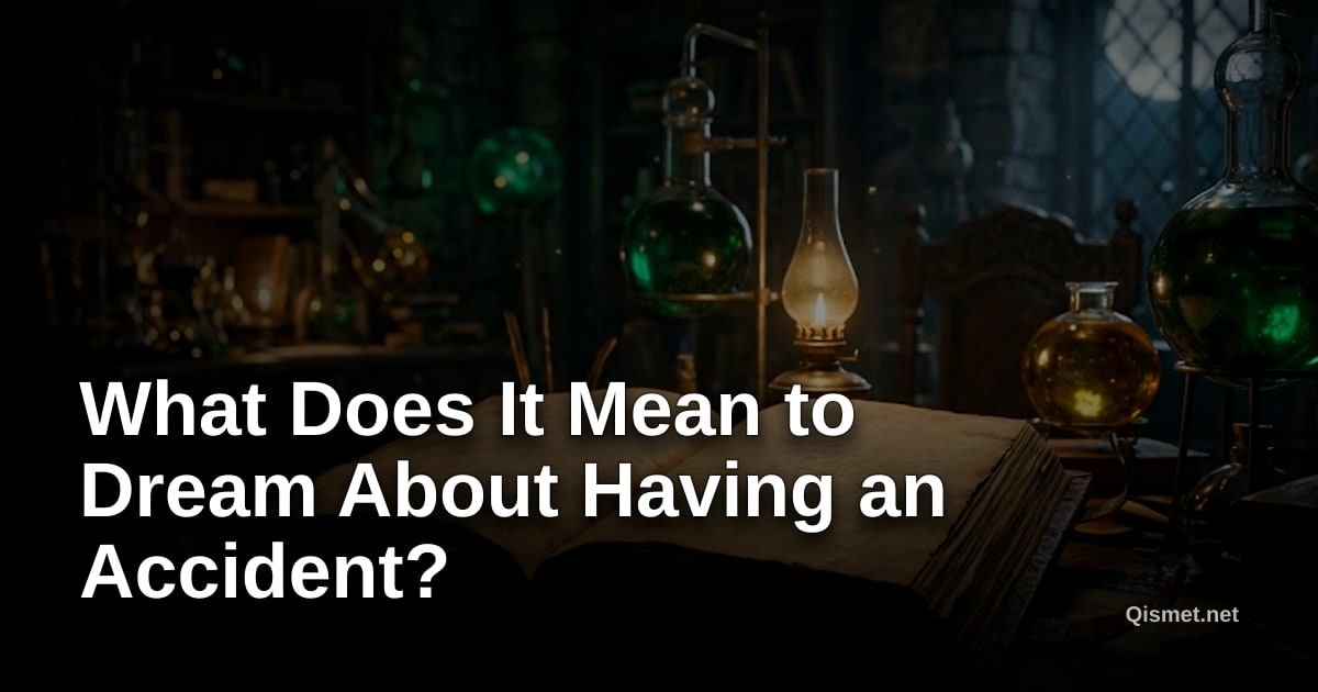 What Does It Mean to Dream About Having an Accident?