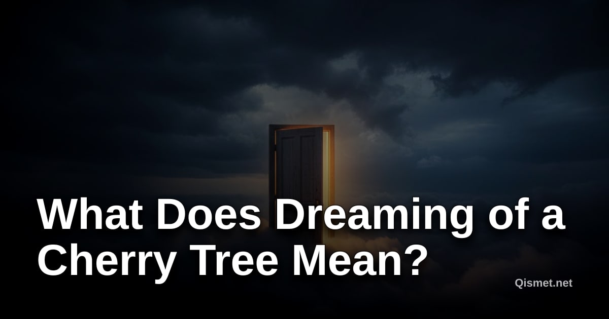 What Does Dreaming of a Cherry Tree Mean?