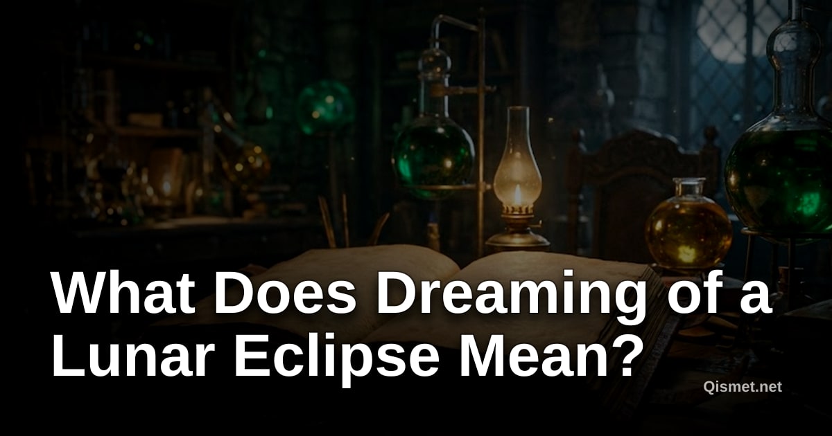 What Does Dreaming of a Lunar Eclipse Mean?