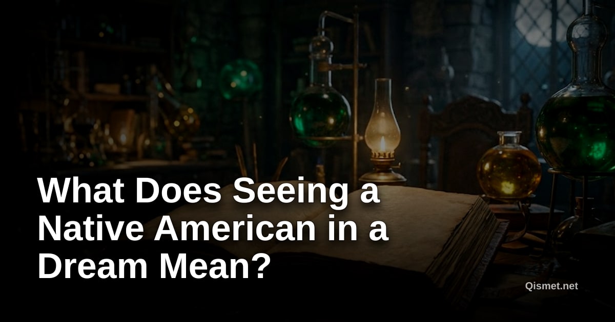 What Does Seeing a Native American in a Dream Mean?