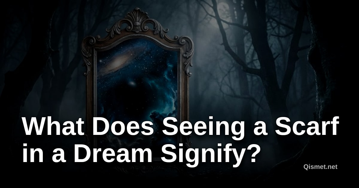 What Does Seeing a Scarf in a Dream Signify?