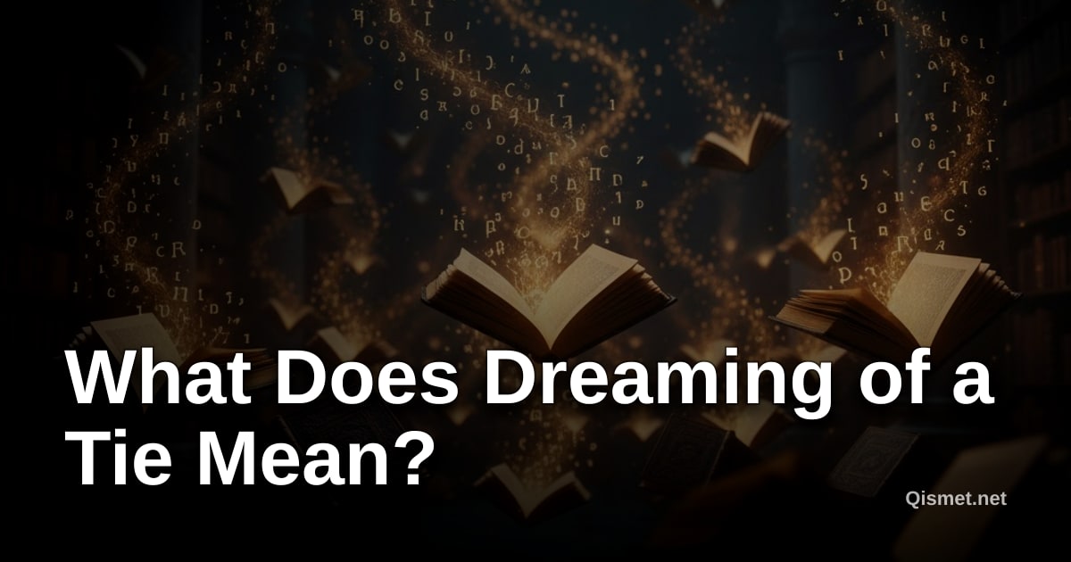 What Does Dreaming of a Tie Mean?