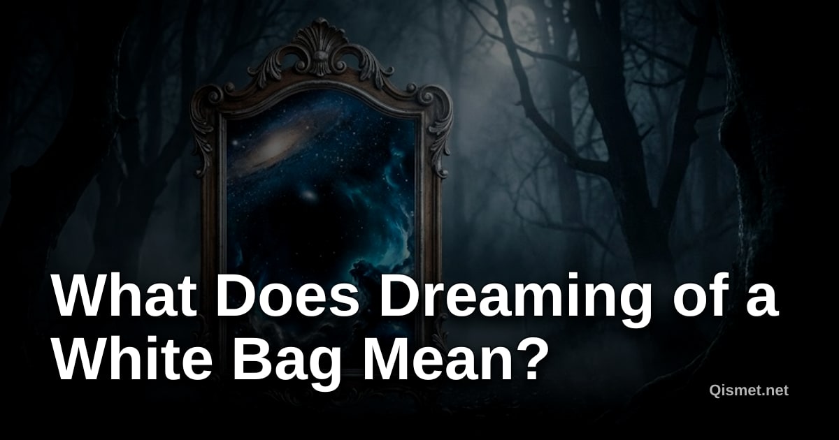What Does Dreaming of a White Bag Mean?