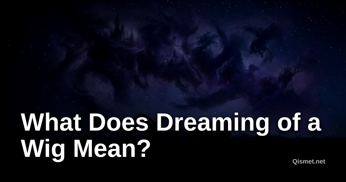 What Does Dreaming of a Wig Mean?