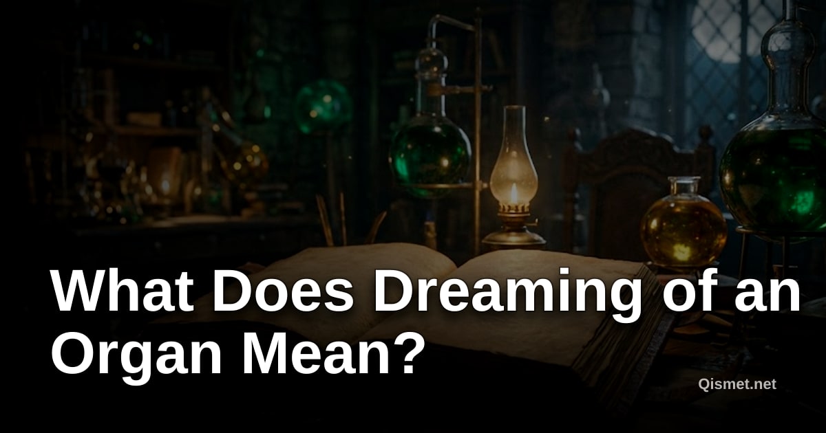 What Does Dreaming of an Organ Mean?