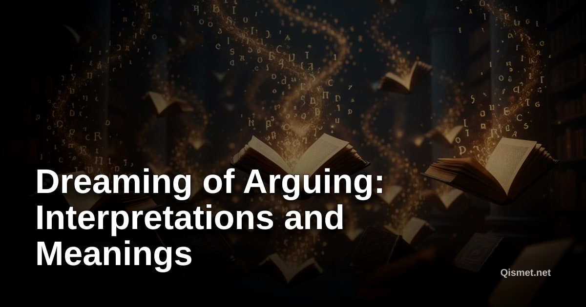 Dreaming of Arguing: Interpretations and Meanings