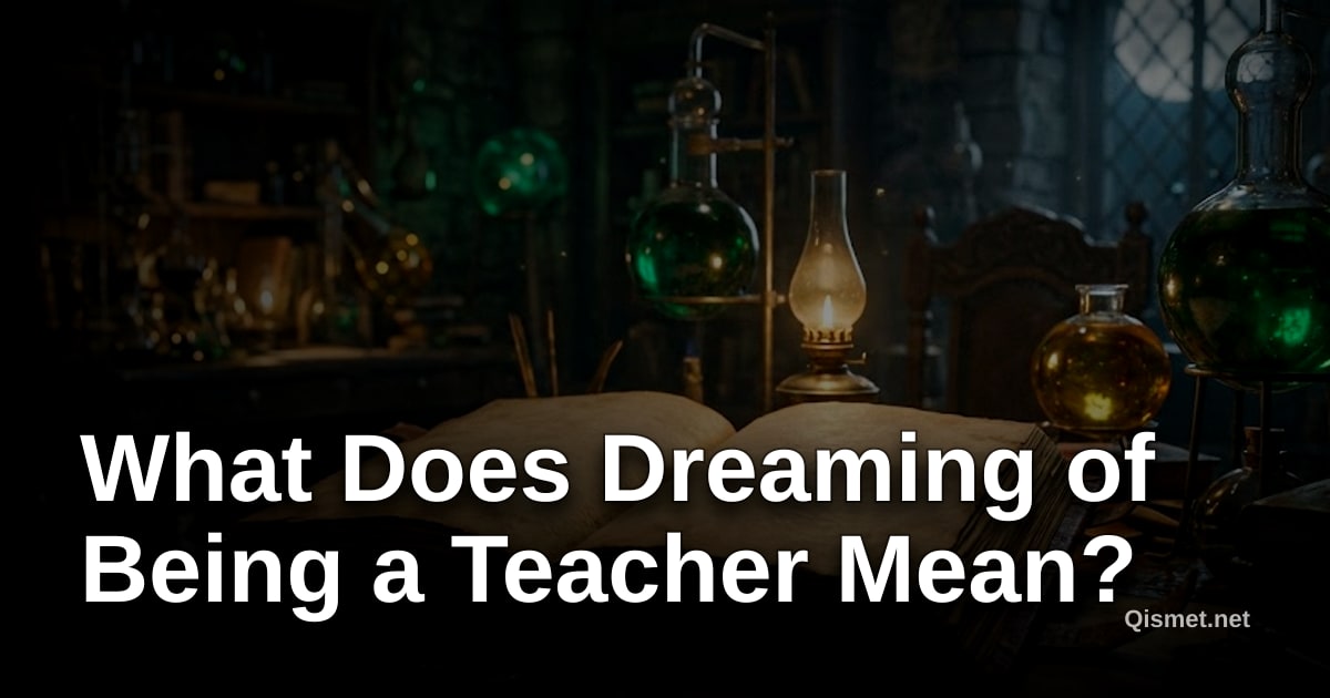 What Does Dreaming of Being a Teacher Mean?