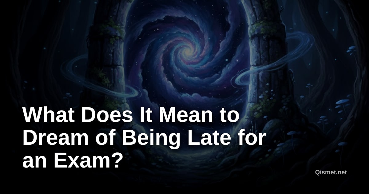 What Does It Mean to Dream of Being Late for an Exam?