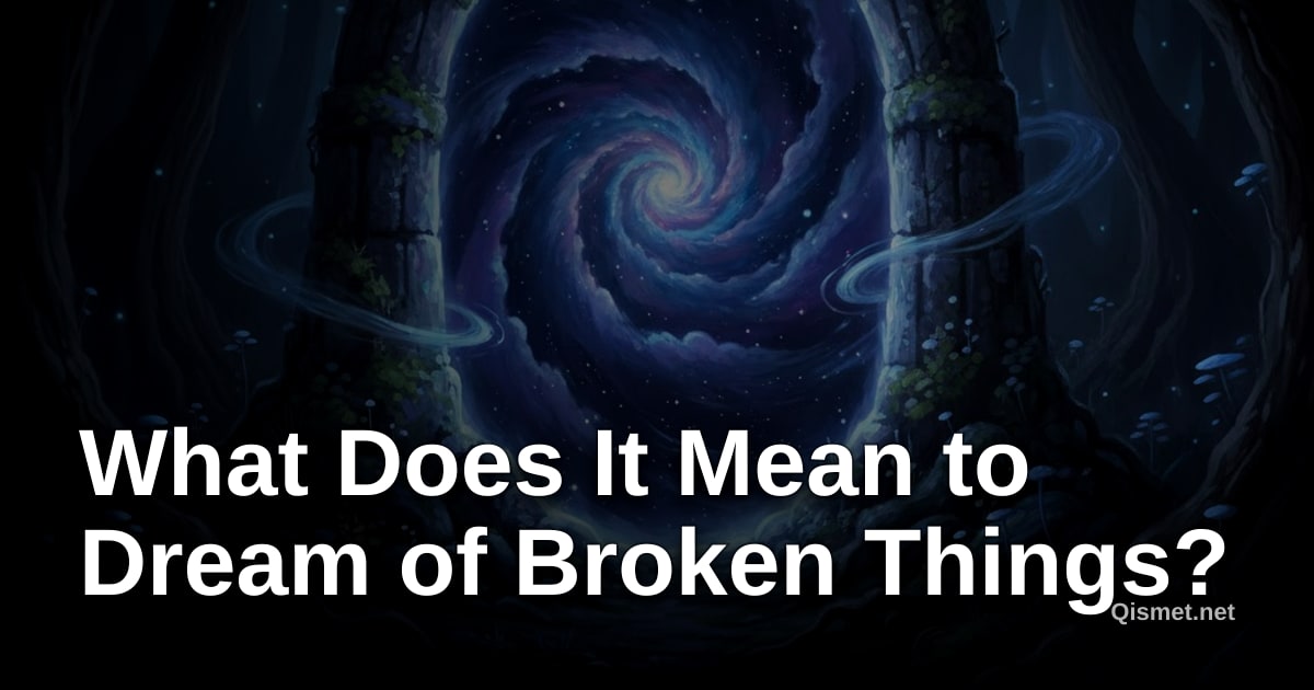 What Does It Mean to Dream of Broken Things?