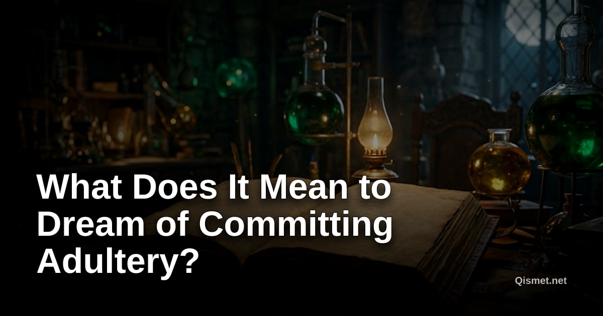 What Does It Mean to Dream of Committing Adultery?