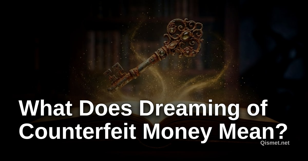 What Does Dreaming of Counterfeit Money Mean?