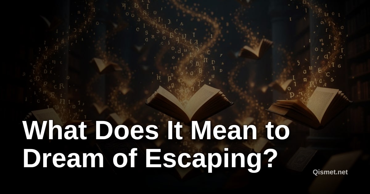 What Does It Mean to Dream of Escaping?