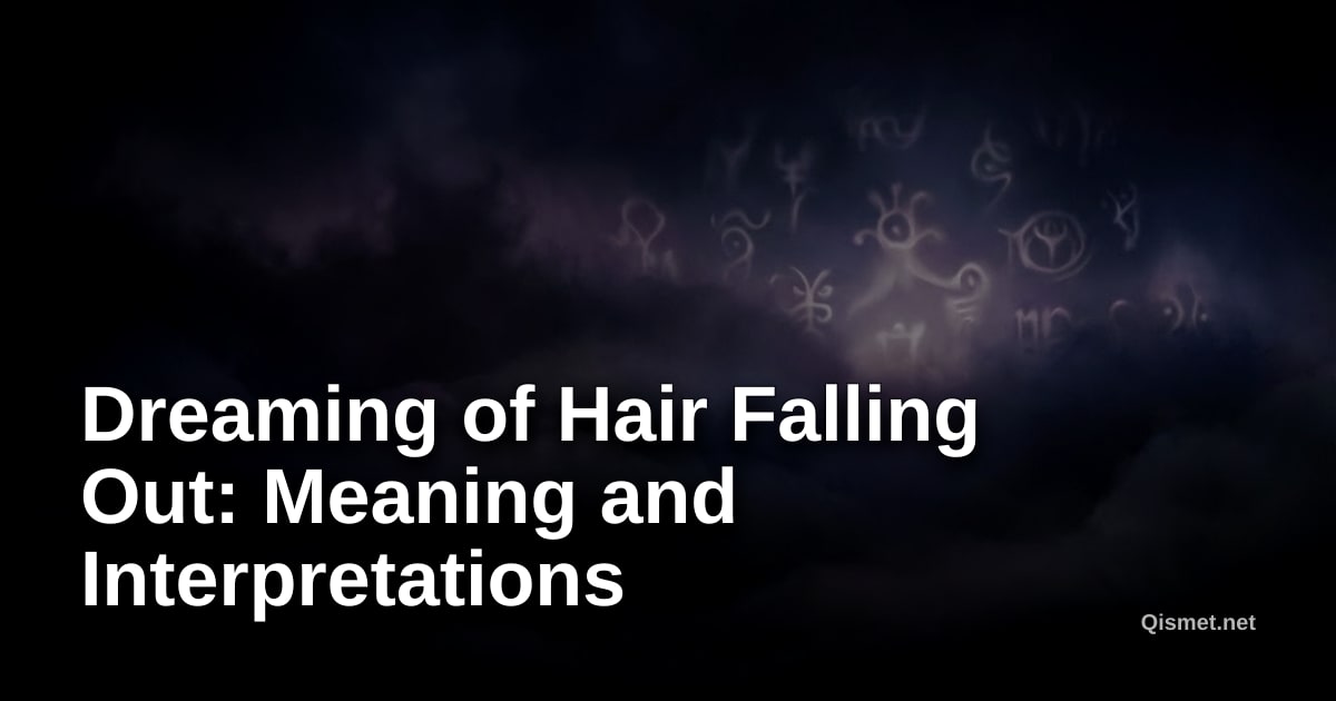 Dreaming of Hair Falling Out: Meaning and Interpretations