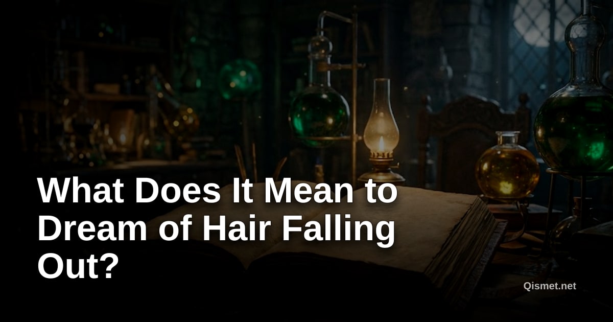 What Does It Mean to Dream of Hair Falling Out?