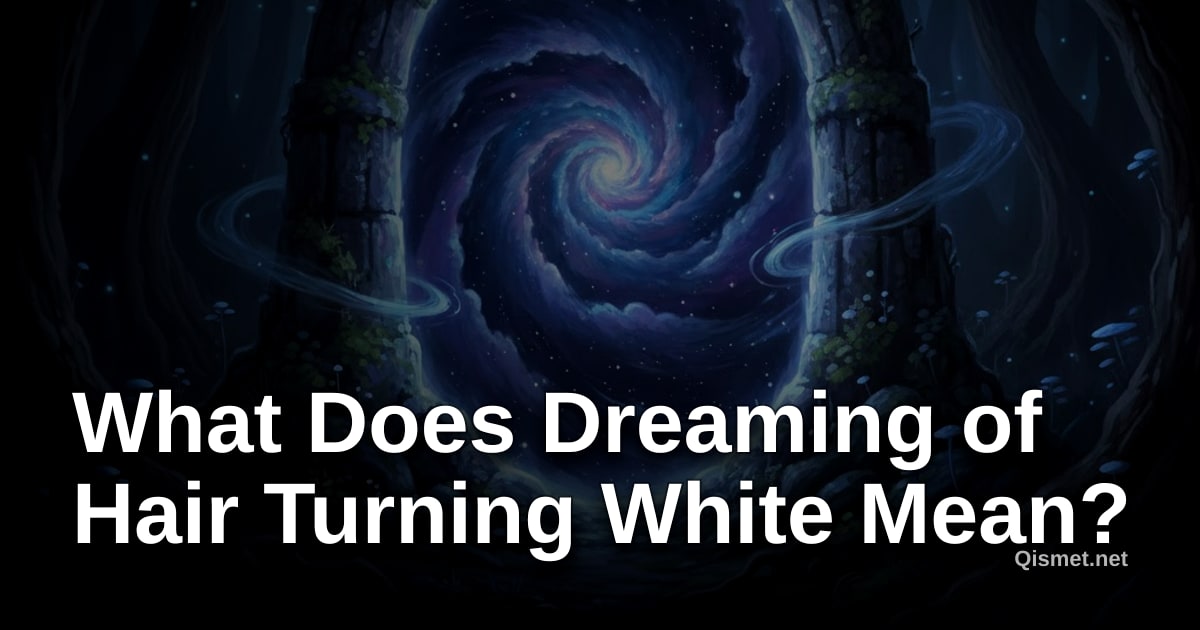 What Does Dreaming of Hair Turning White Mean?