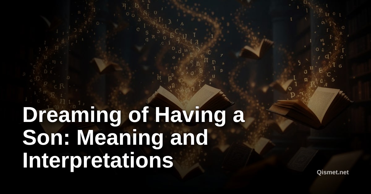 Dreaming of Having a Son: Meaning and Interpretations