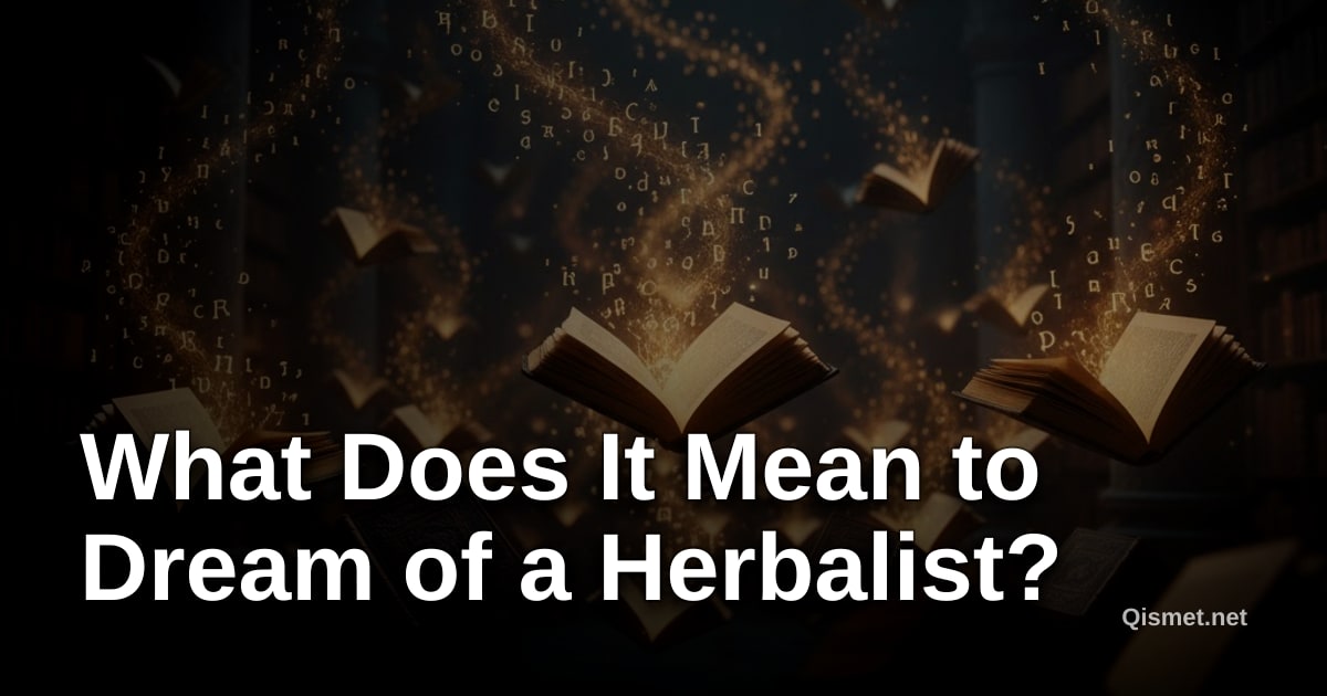 What Does It Mean to Dream of a Herbalist?
