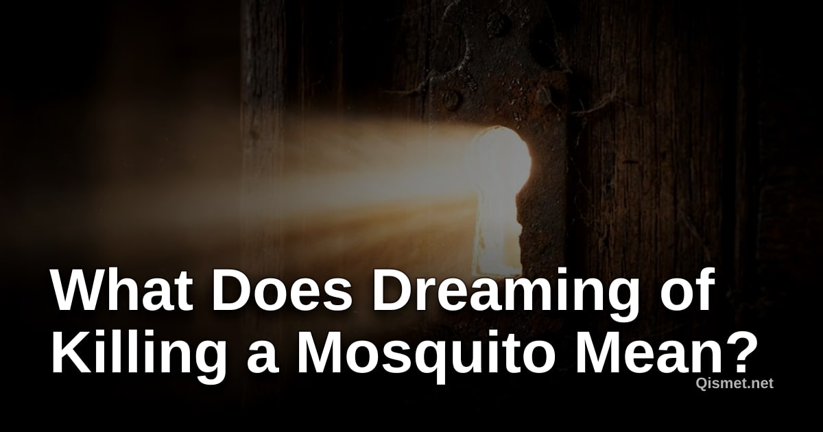 What Does Dreaming of Killing a Mosquito Mean?