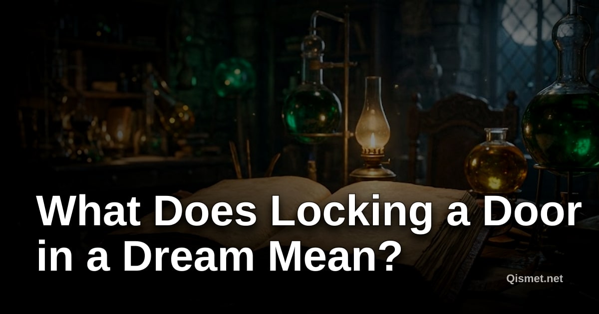 What Does Locking a Door in a Dream Mean?